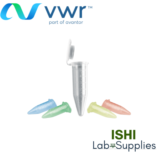 centrifuge tubes push cap 5ml vwr